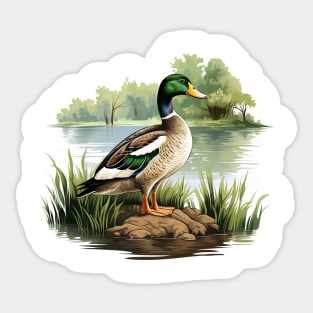 Mallard Sticker